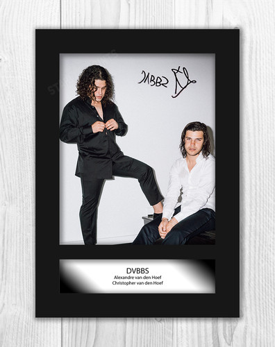 Dvbbs signed photograph - dvbbs,